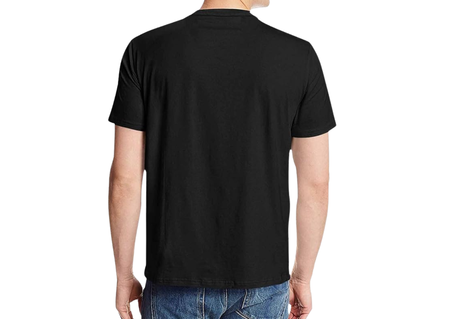 Black Crew Neck - Short Sleeve Crew Neck Black Shirt