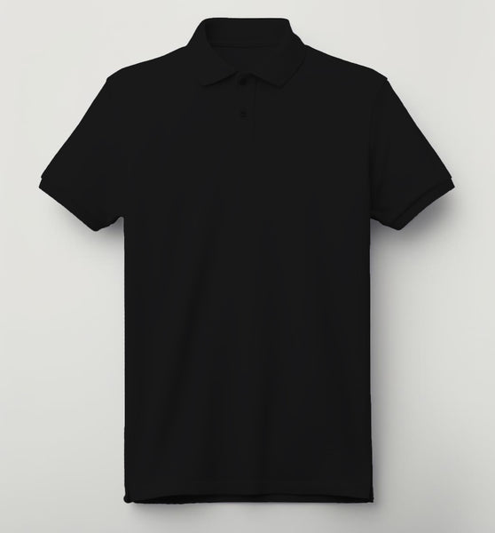 Short-Sleeve Sweater Black Polo