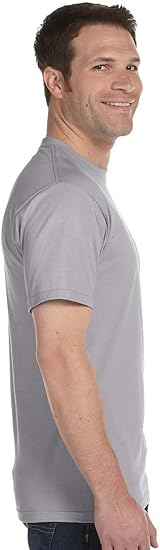 Grey Crew Neck - Short Sleeve Crew Neck Shirt